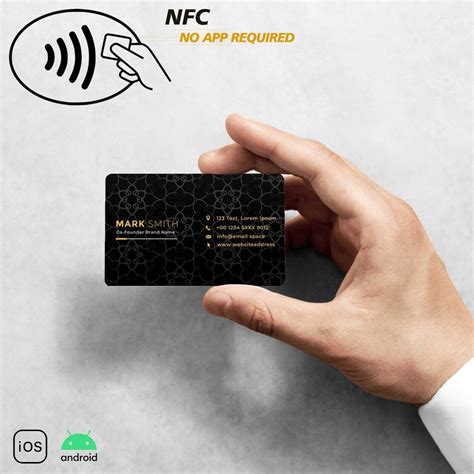 nfc business card android|contactless digital business cards.